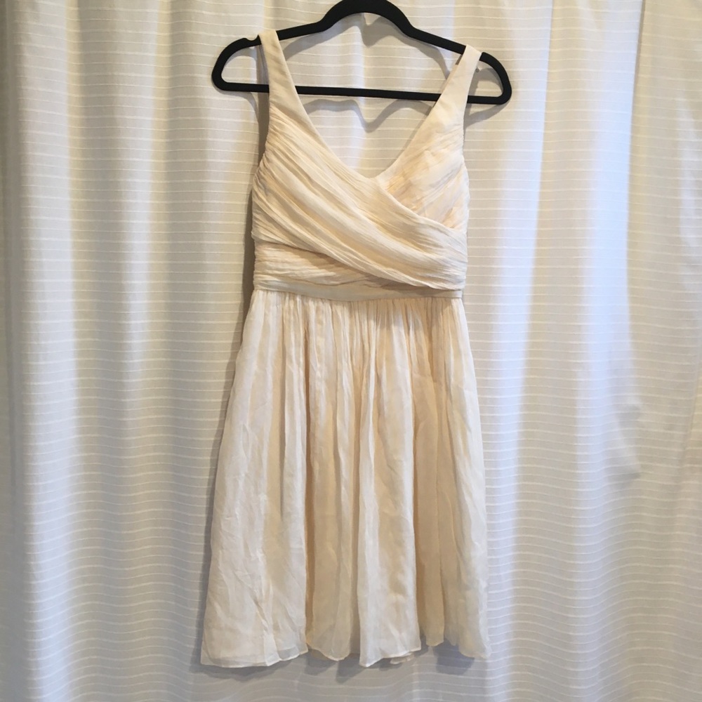 J. Crew Heidi Silk Chiffon Dress